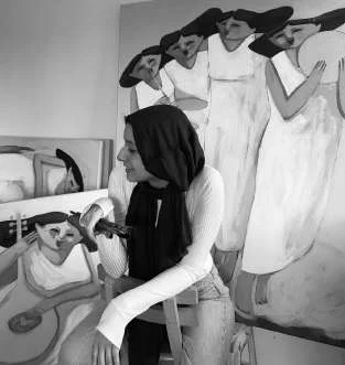 Portrait of Farida Keleg, Art Director at EGi