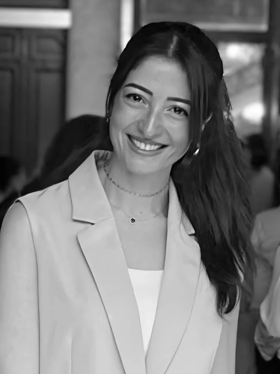 Portrait of Iman Arafaa, Account Director at EGi